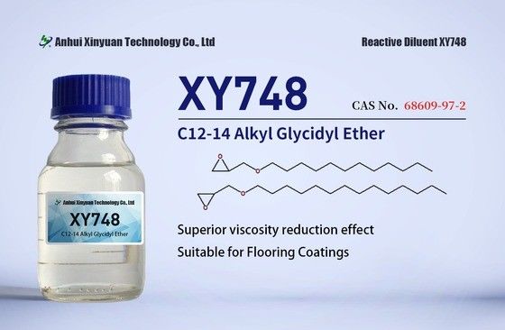 C12-14 alkylglycidylethers, AGE XY748/XY748A, CAS 68609-97-2, EG-nr. 271-846-8, moleculaire formule C15-17H30-34O2, oxirane, mono[(C12-14-alkyloxy)methyl]derivaten.