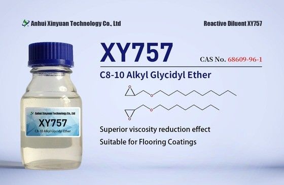 C8-10 ALKYL GLYCIDYLETHER XY757 CAS 68609-96-1, CHEMISCH RESISTENTIE LAG, MARINE LAG, TOOLING EN GEGASTING, GEBRUIKLICHE KLEEFstoffen, 100% Vaste LAG